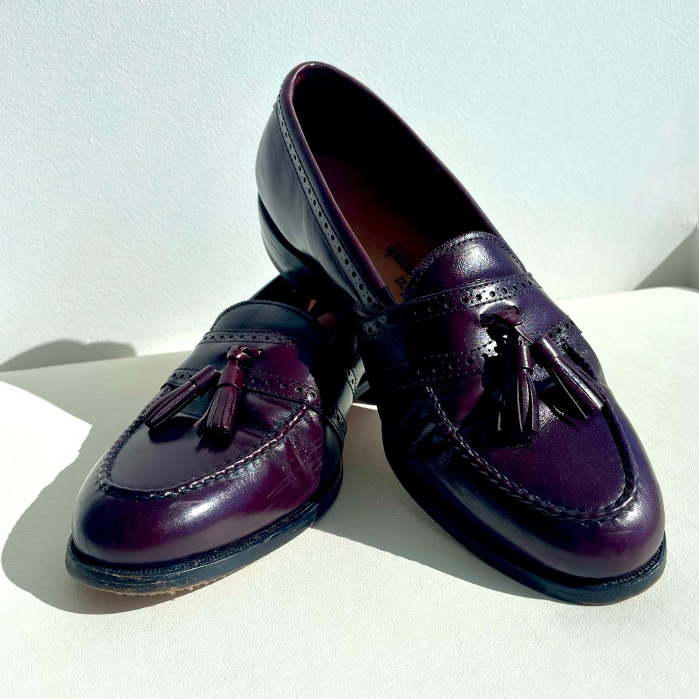 Allen Edmonds Harvard - Burgandy Men’s 9 1/2 D.